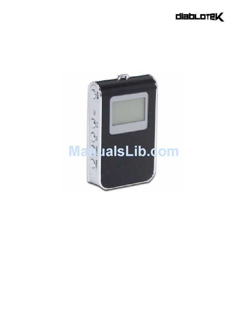 Diablotek YDR550BK user manual