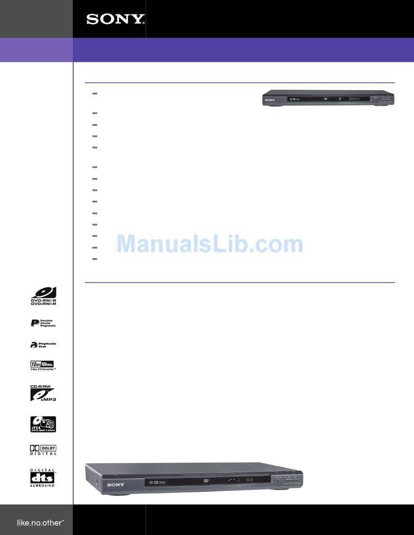 Sony DVP-NS55P/B Operating Instructions (English User manual