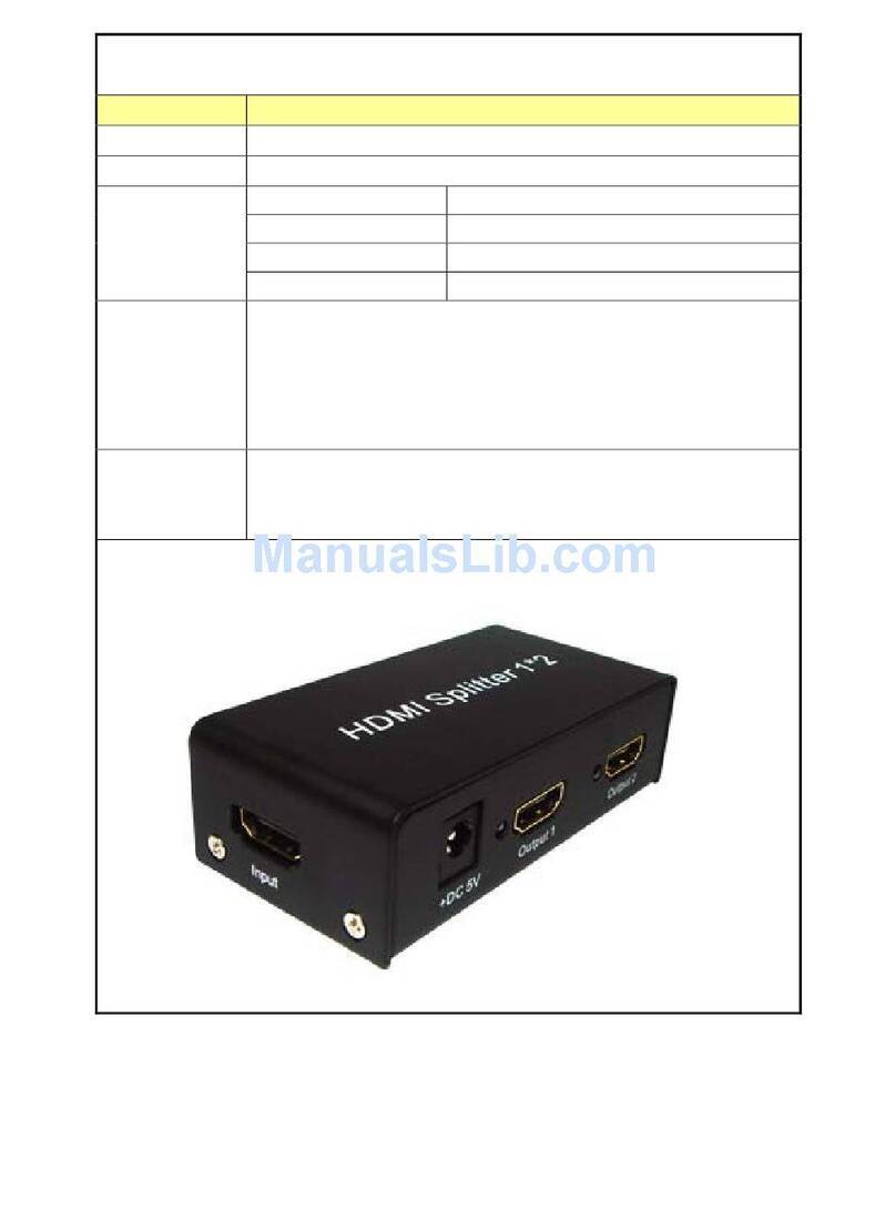 Diablotek DHSP0102B Specifications