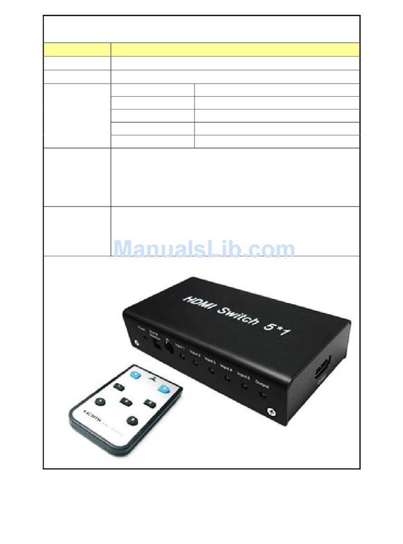 Diablotek DHSW0501B User manual