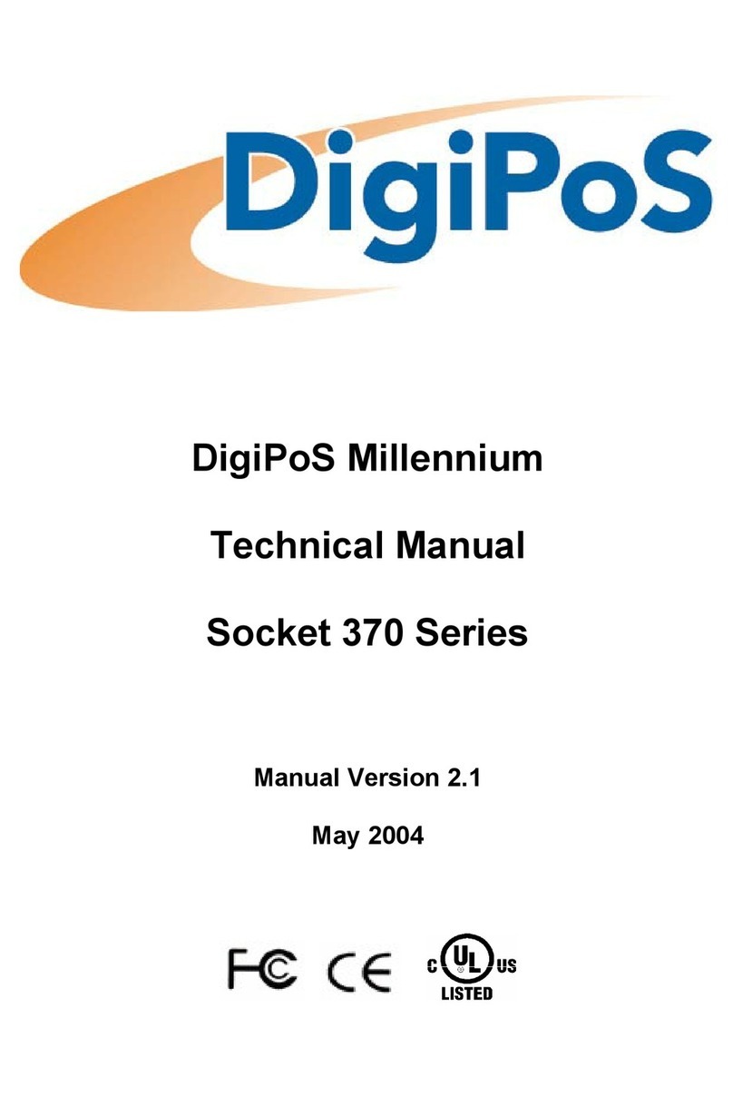 DigiPos Retail Blade Millennium Technical manual