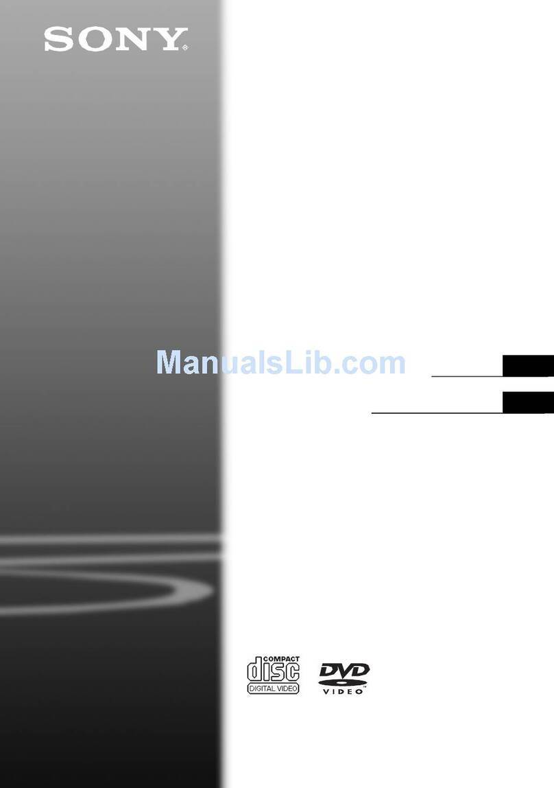 Sony DVP-FX980 User manual