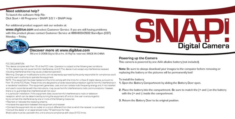 Digital Blue SNAP Carabiner User manual