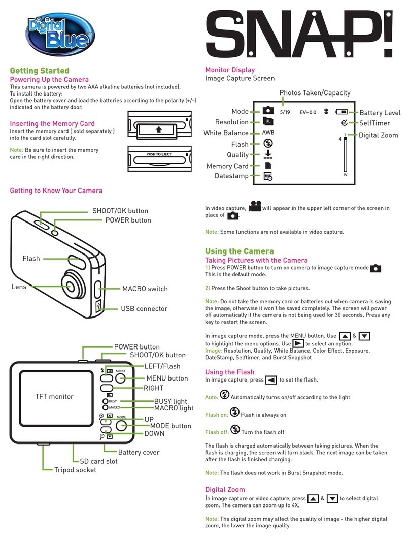 Digital Blue SNAP 5MP User manual Digital Blue SNAP 5MP User manual