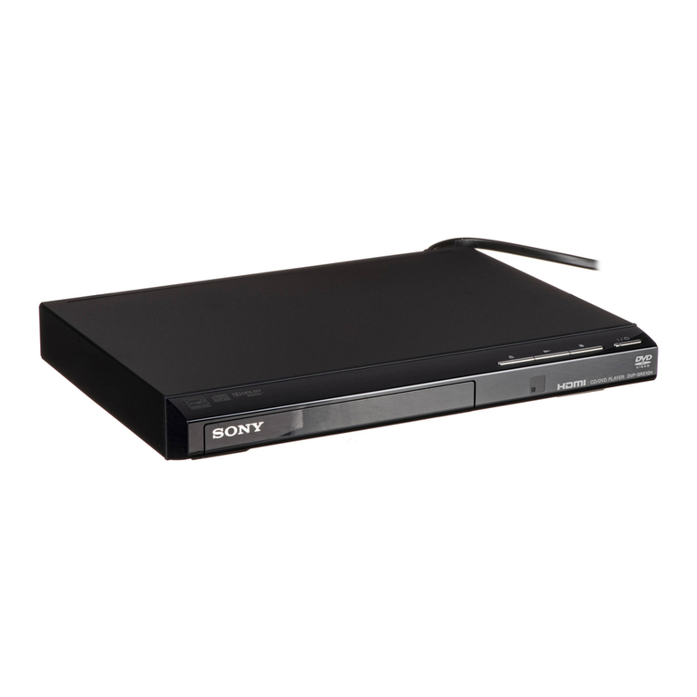 Sony DVP-SR510H reference guide