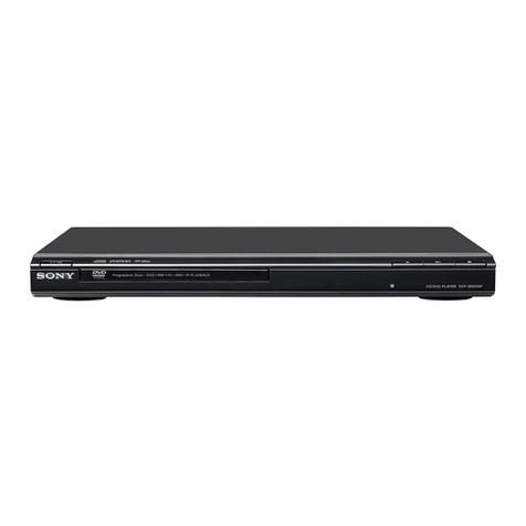 Sony DVP-SR200P User manual