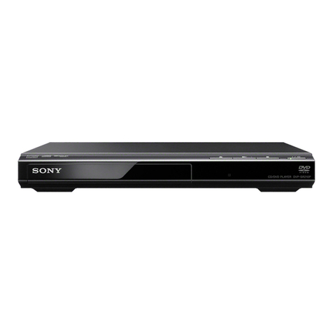 Sony DVP-SR210P User manual