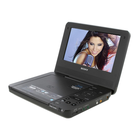 Sony DVP-FX730 - Portable Dvd Player User manual
