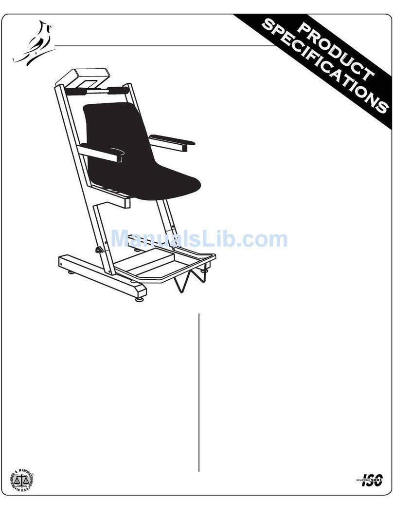 Detecto 6875 User manual