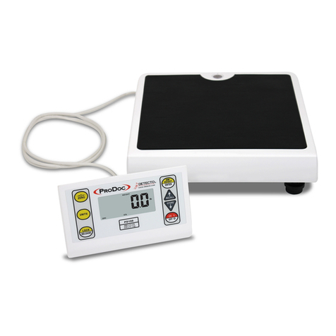 Detecto ProDoc PD100 User manual