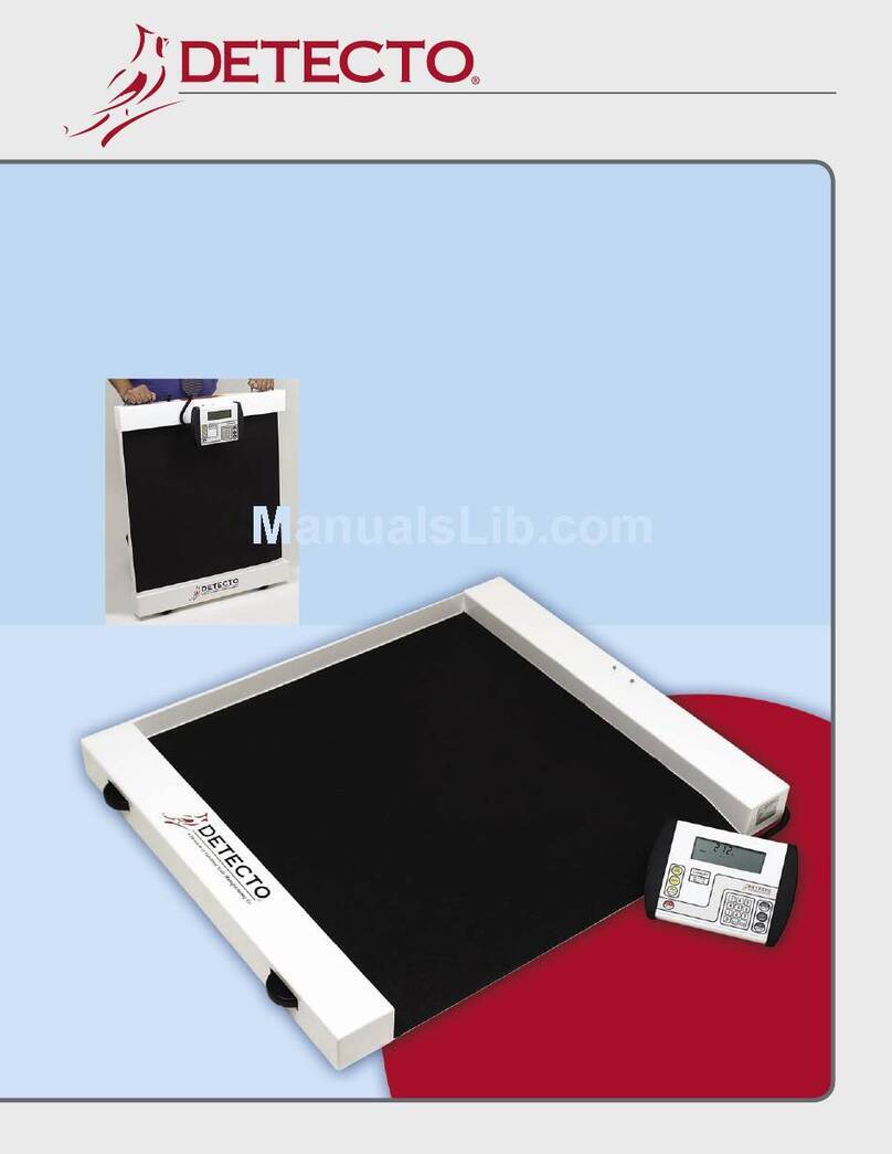 Detecto CR-500D User manual