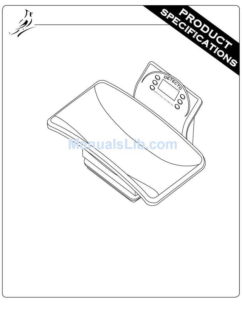 Detecto 8440 User manual