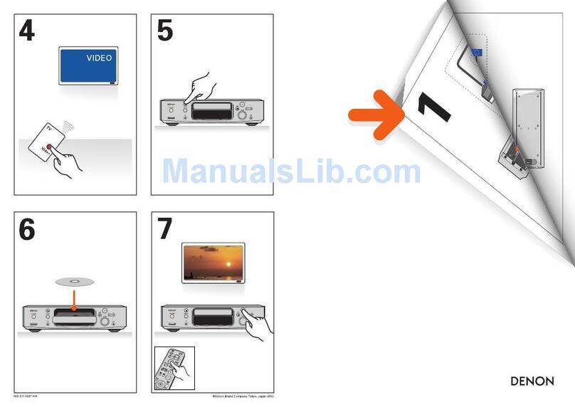 Denon S-301 User manual