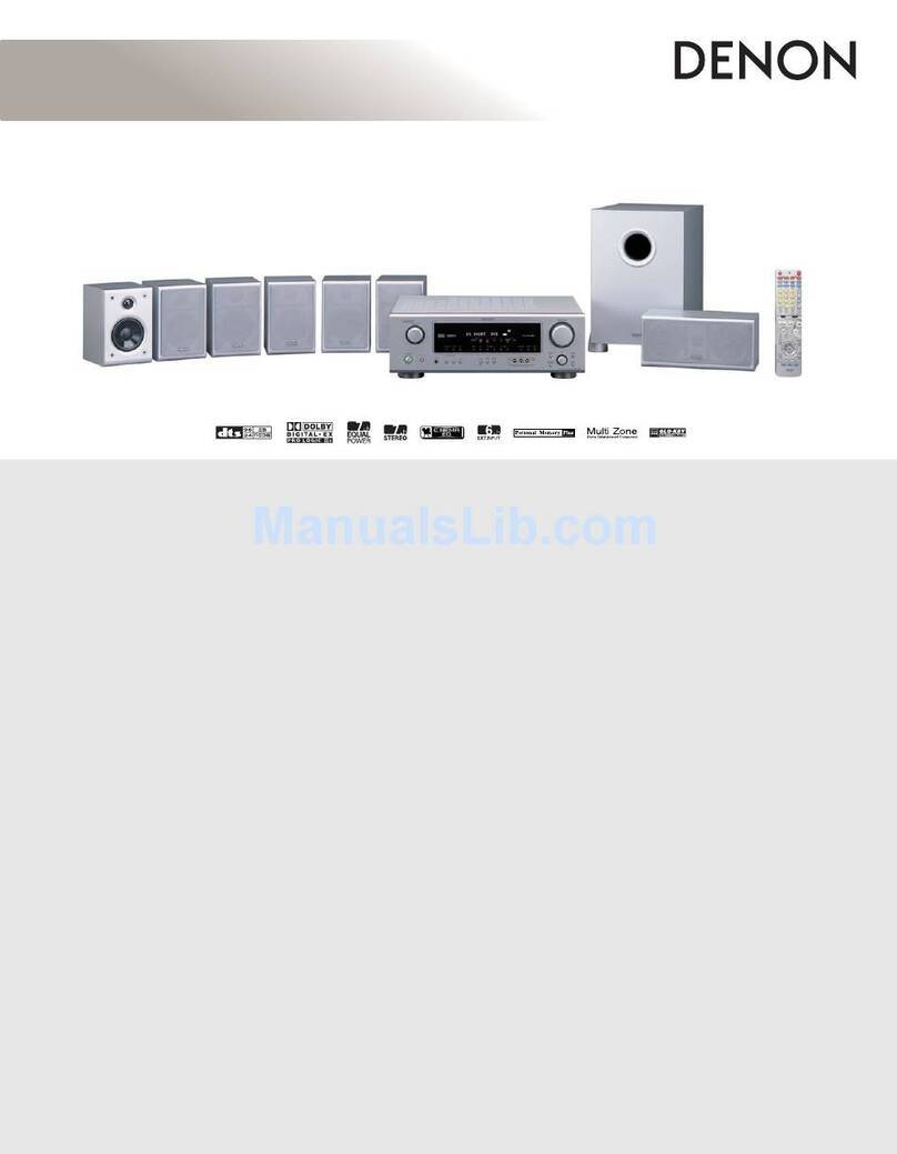Denon DHT-486XP User manual