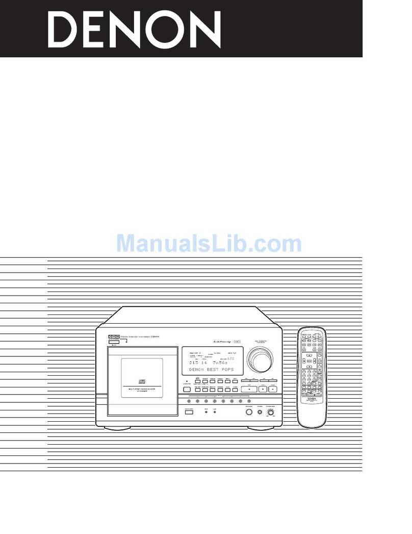 Denon DCM-5000 User manual