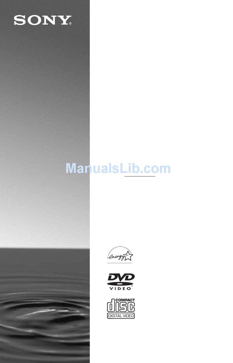 Sony DVP-NC675P  (DVP-NC675P CD/DVD Player) User manual