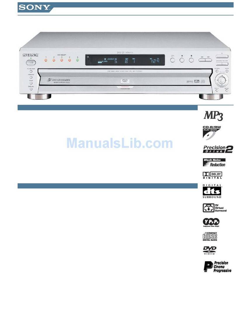 Sony DVP-NC655P User manual