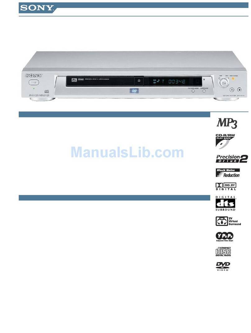 Sony DVP-NS415 User manual