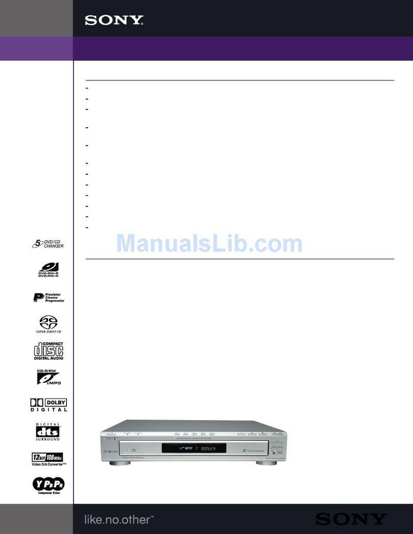 Sony DVP-NC80V/S Operating Instructions... User manual Sony DVP-NC80V/S Operating Instructions... User manual