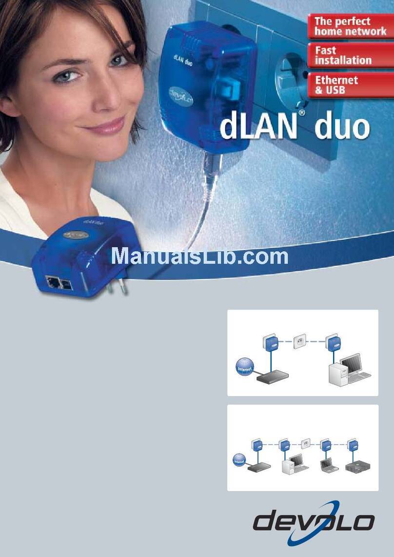 Devolo Duo supplementary guide