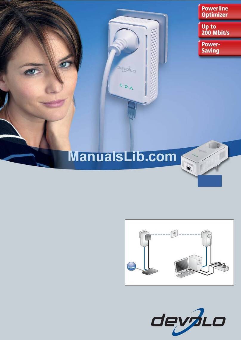 Devolo 200 AVplus User manual