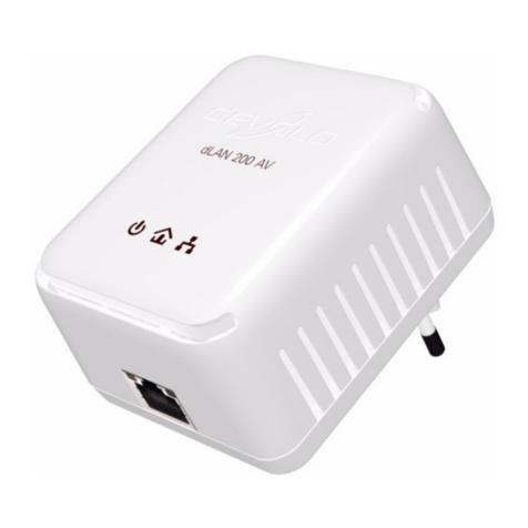Devolo 200 AV Wireless G User manual