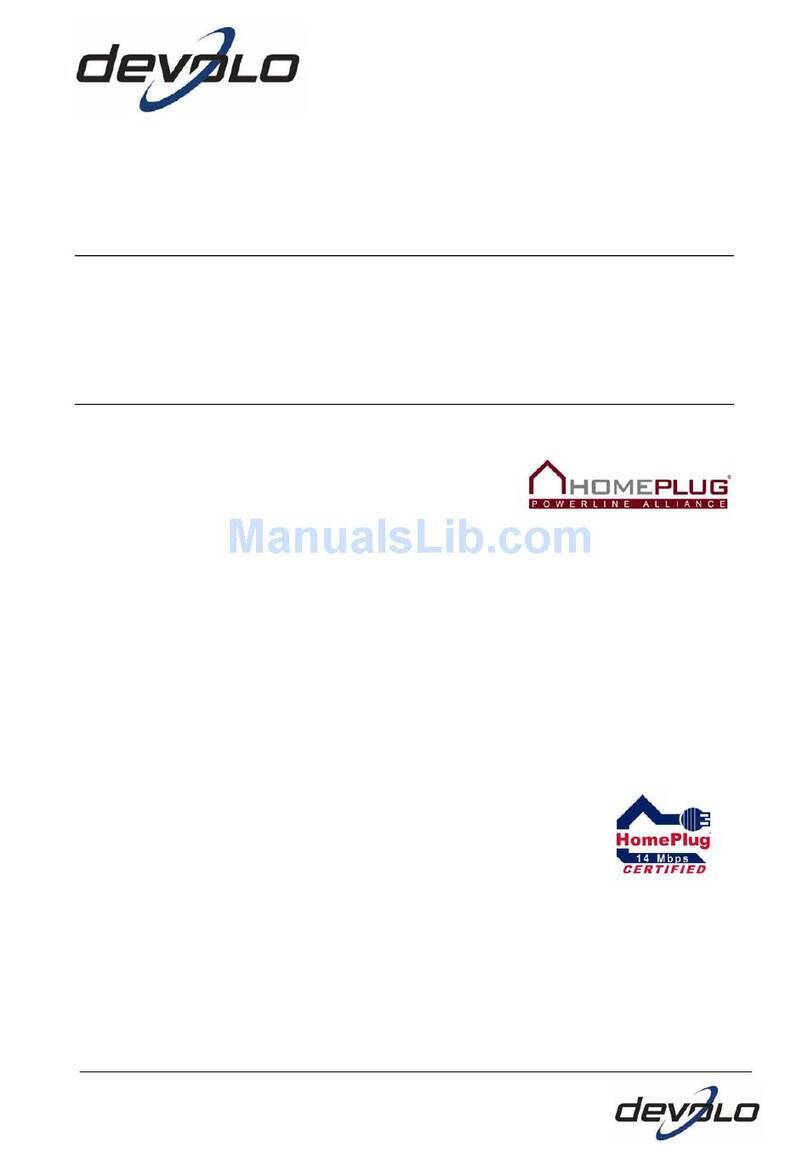 Devolo 200 AVdesk Manual
