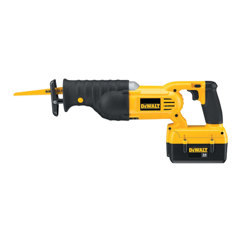 DeWalt DC305 instruction manual