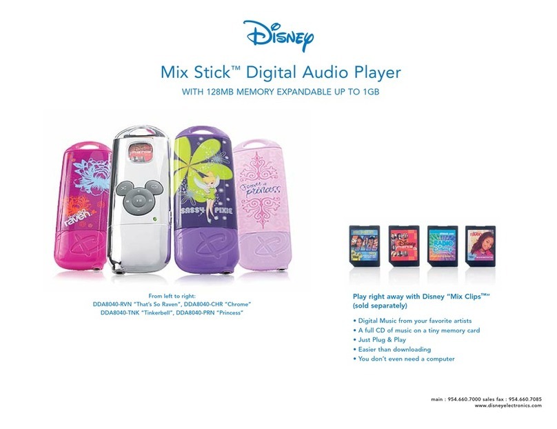 Disney Mix Stick DDA8040-CHR User manual