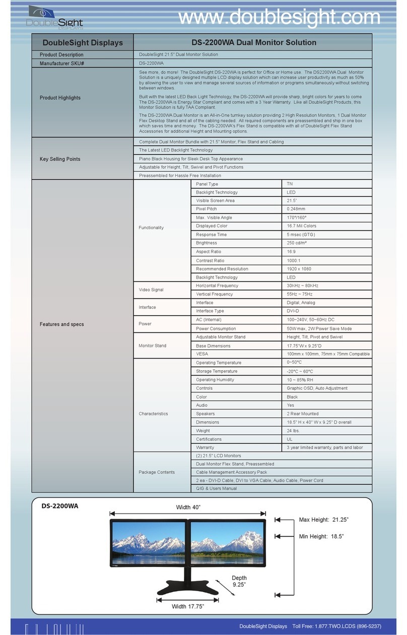 DoubleSight DS-2200WA User manual