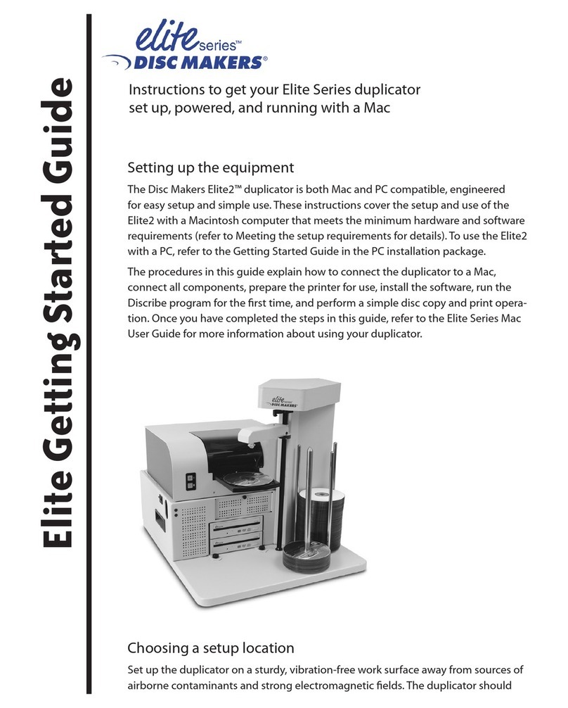 Disc Makers MacElite 2 user guide
