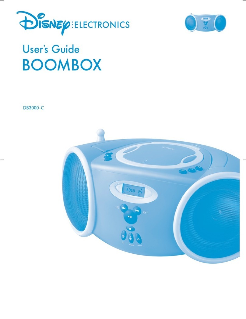 Disney DB3000-C user guide