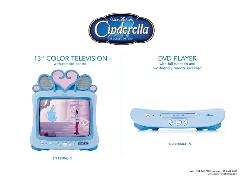 Disney DT1350-C Specifications