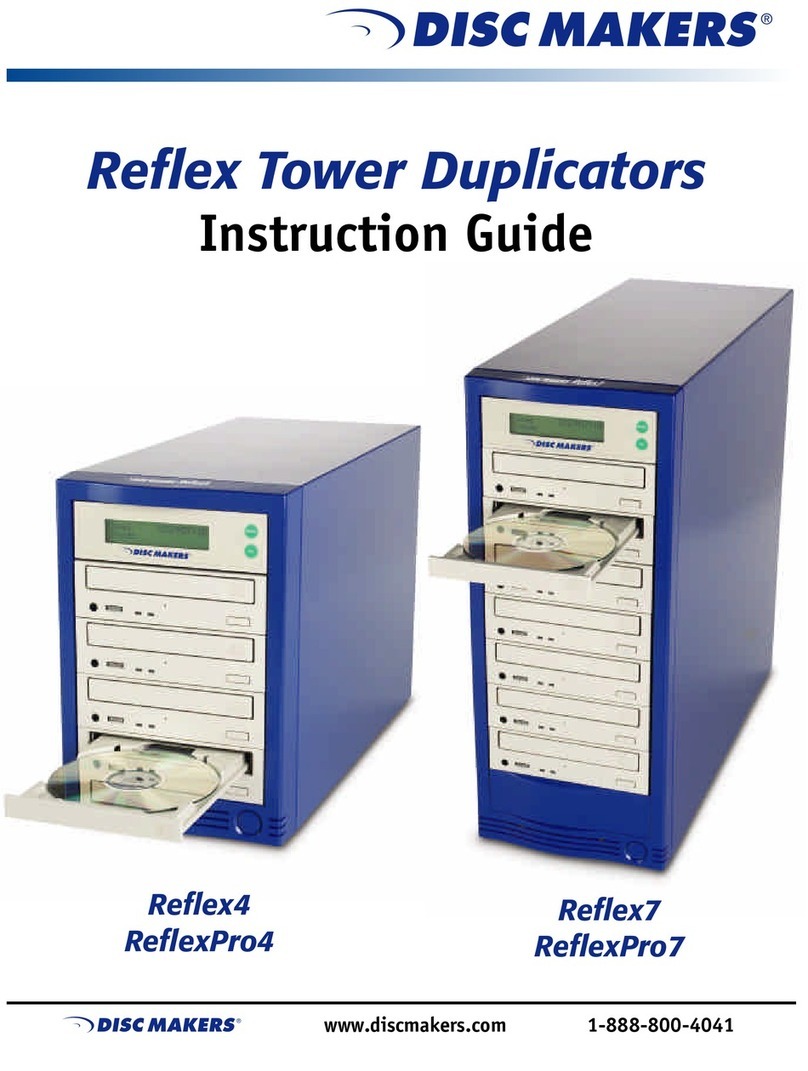 Disc Makers Reflex4 Manual
