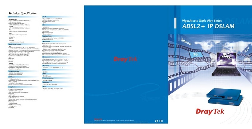 Draytek Vigor VigorAccess User manual
