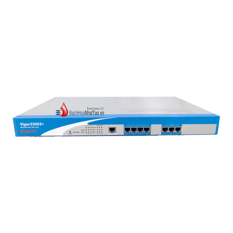 Draytek Vigor 3300 Series User manual