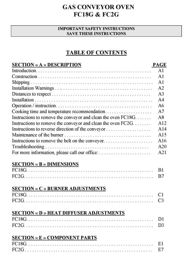 Doyon FC18G User manual