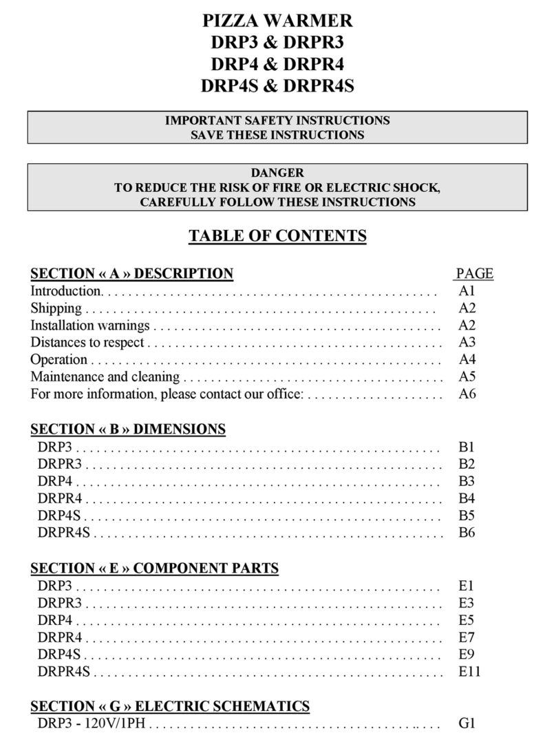 Doyon DRP4 User manual