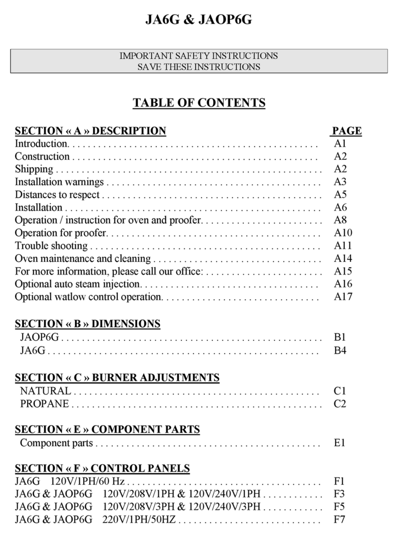 Doyon JA6G user guide