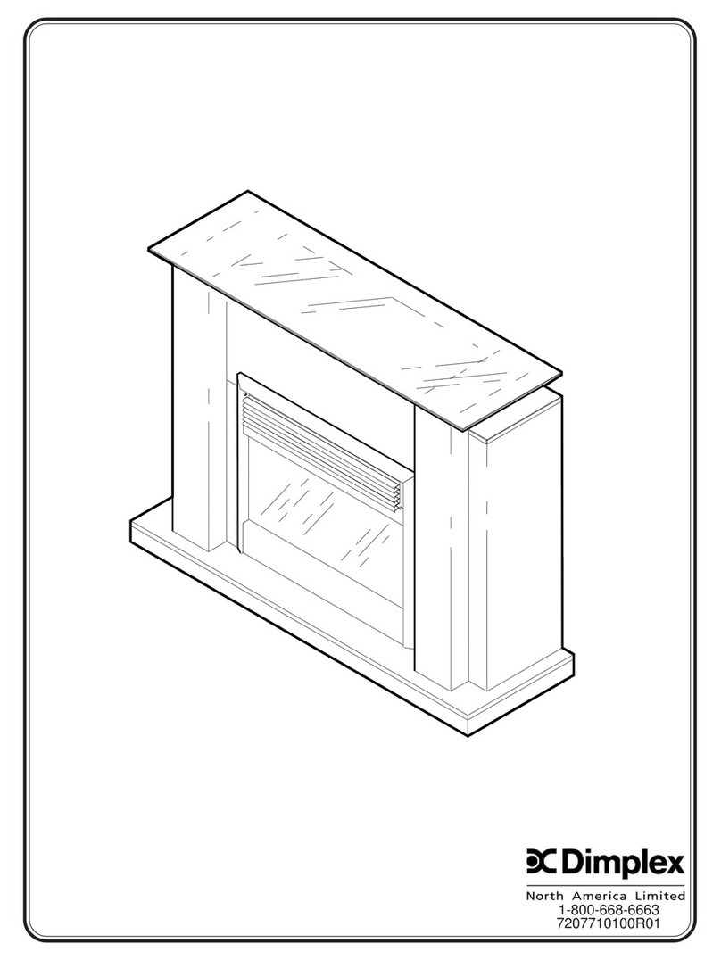 Dimplex DFP6856GB User manual