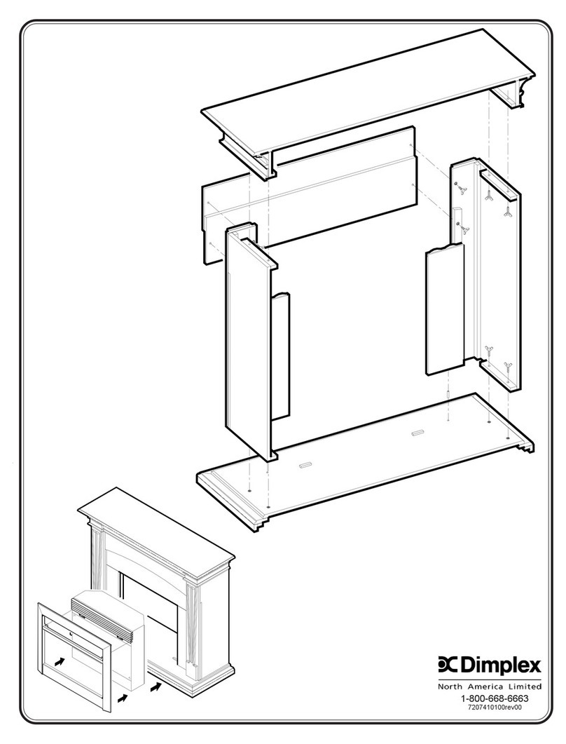 Dimplex DFP6923C User manual Dimplex DFP6923C User manual