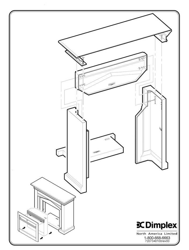 Dimplex DFP6844S User manual