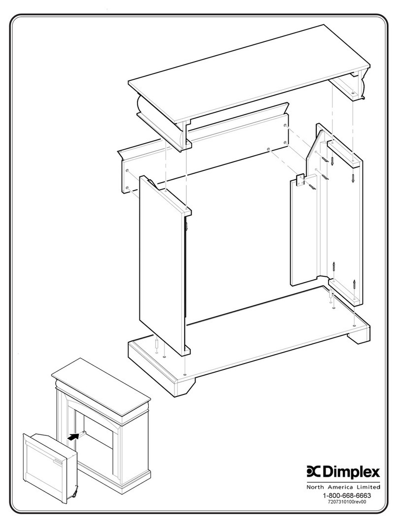 Dimplex DFP4798C User manual