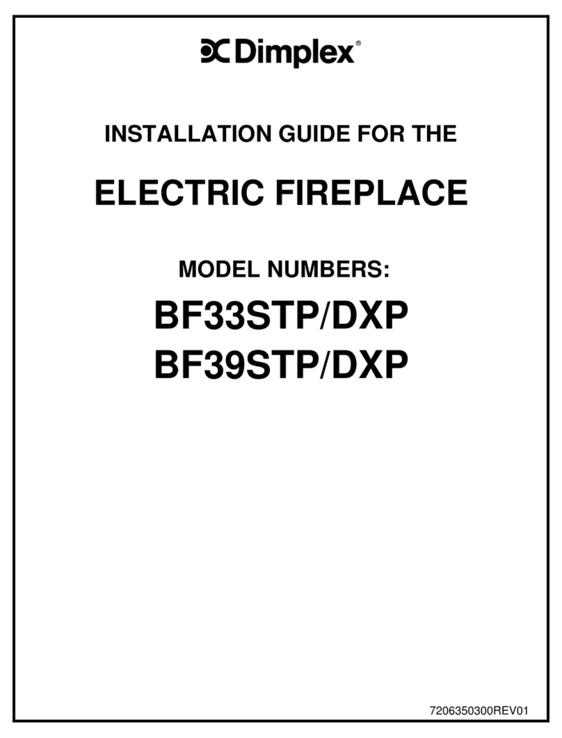 Dimplex BF33STP/DXP User manual