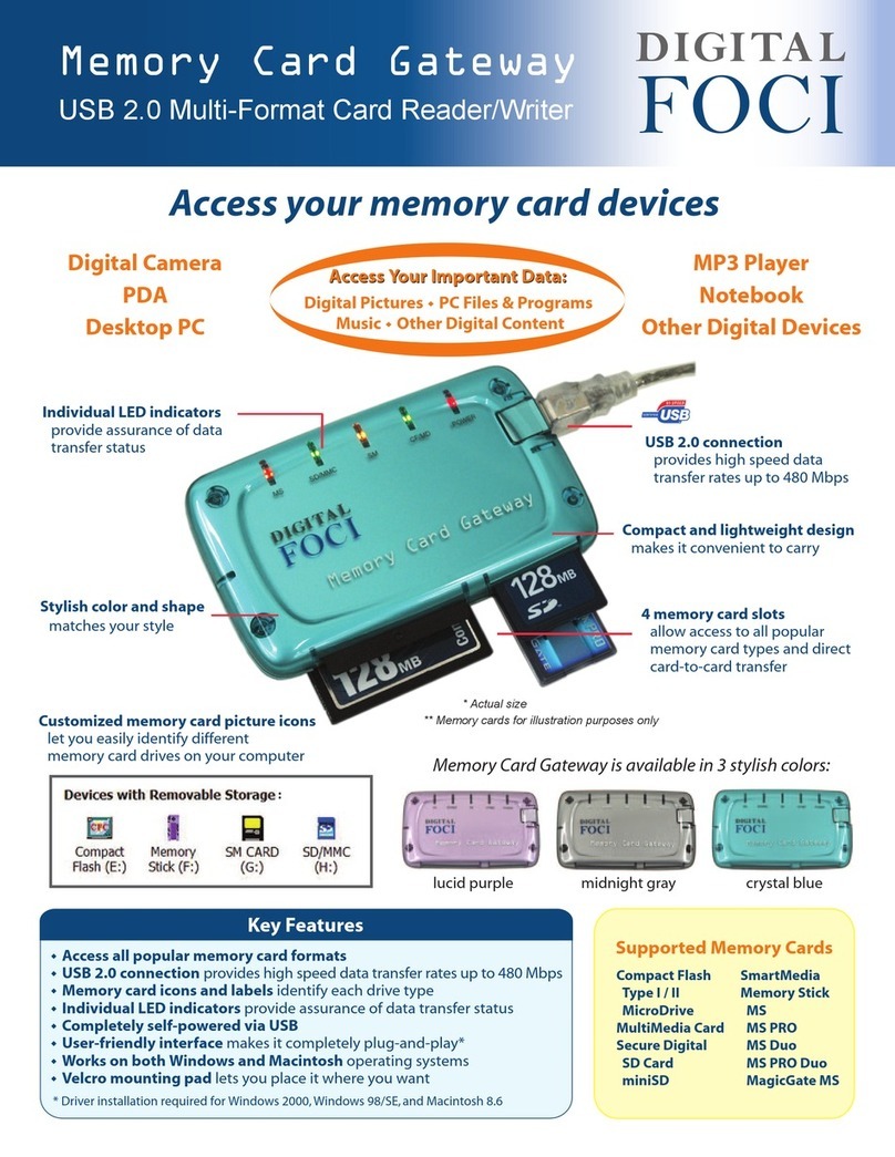 Digital Foci MCG-120 User manual