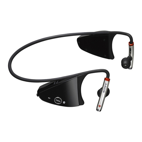 Sony DRBT160AS - Bluetooth Stereo Headset User manual