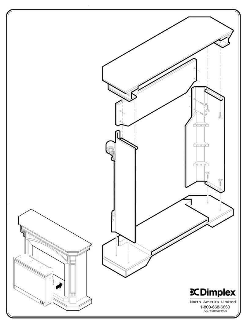 Dimplex SOP-495-AL User manual