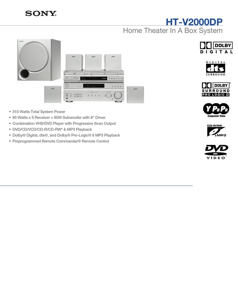 Sony HT-V2000DP Operating Instructions (SLVD350P... User manual
