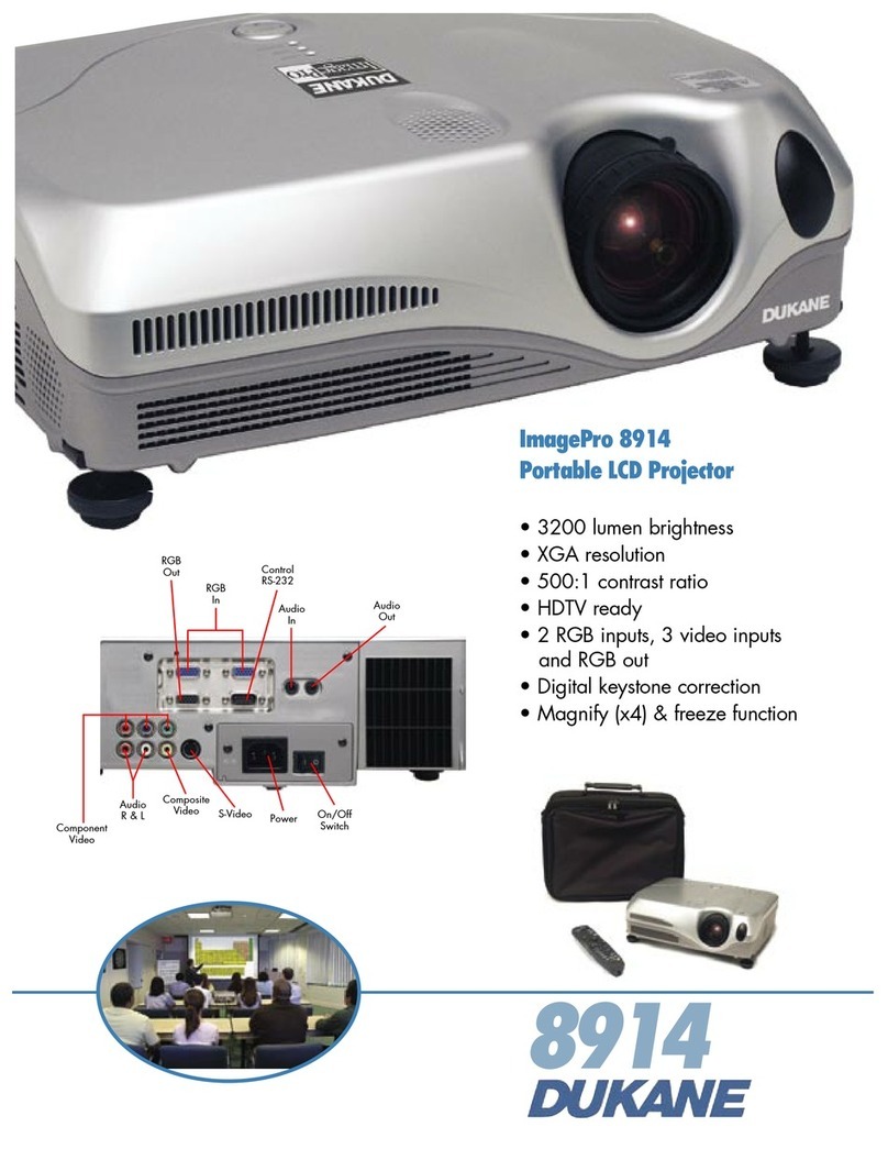 Dukane ImagePro 8914 Specifications