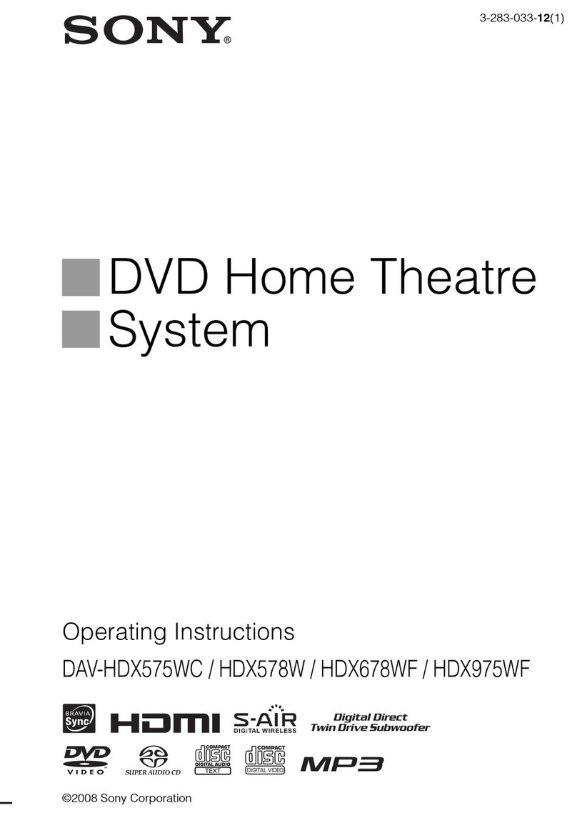 Sony DAV-HDX678WF User manual